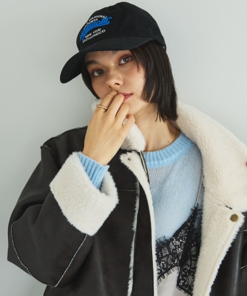 MIRROR STOKE(ミラーストーク)の「【ZOZO限定/追加】LETTERING LOGO CAP/レタリングロゴキャップ(キャップ・レディース・ブラック/ブラウン/ネイビー・FREE)」の20枚目の写真