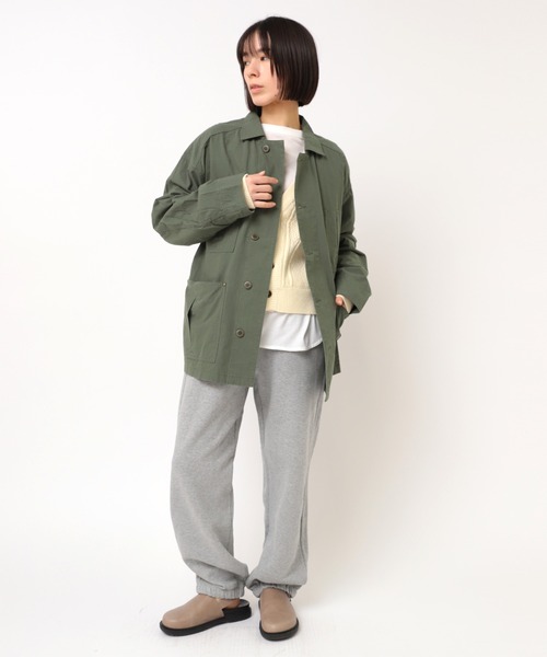 RNA-N(アールエヌエーエヌ)の「R4396 裏起毛スウェットパンツ(スウェットパンツ・レディース・杢グレー/キナリ/チャコール・FREE)」の7枚目の写真