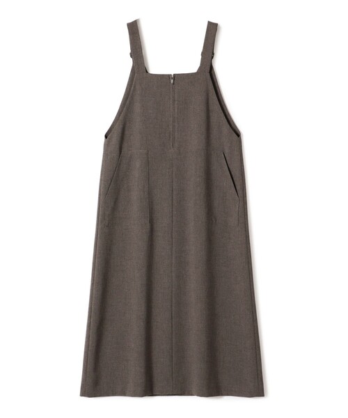 SHIPS（シップス）の「〈手洗い可能〉フロント ジップ ジャンパー スカート（ジャンパースカート・レディース・ブラウン/ブラック・ONE SIZE）」の18枚目の写真