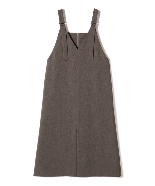 SHIPS（シップス）の「〈手洗い可能〉フロント ジップ ジャンパー スカート（ジャンパースカート・レディース・ブラウン/ブラック・ONE SIZE）」の19枚目の写真