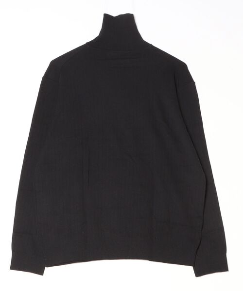 three dots(スリードッツ)の「コットンカシミヤ クルーネック(ニット/セーター・メンズ・ブラック/ブルー系その他/グレー系その他・MEDIUM/SMALL/LARGE)」の4枚目の写真