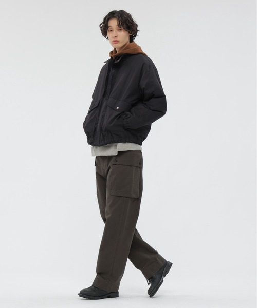 試着のみMHL LIGHTWEIGHT COTTON NYLON ブルゾン MHL.（エムエイチエル）の「LIGHTWEIGHT COTTON NYLON PLAIN