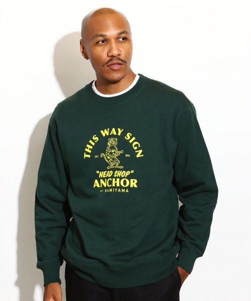 ROTAR(ローター)の「THIS WAY SIGN SWEAT(スウェット・メンズ・ブラック/ナチュラル/グリーン系その他・SMALL/MEDIUM/LARGE/X-LARGE)」の4枚目の写真