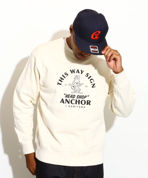 ROTAR(ローター)の「THIS WAY SIGN SWEAT(スウェット・メンズ・ブラック/ナチュラル/グリーン系その他・SMALL/MEDIUM/LARGE/X-LARGE)」の5枚目の写真