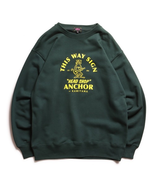 ROTAR(ローター)の「THIS WAY SIGN SWEAT(スウェット・メンズ・ブラック/ナチュラル/グリーン系その他・SMALL/MEDIUM/LARGE/X-LARGE)」の6枚目の写真