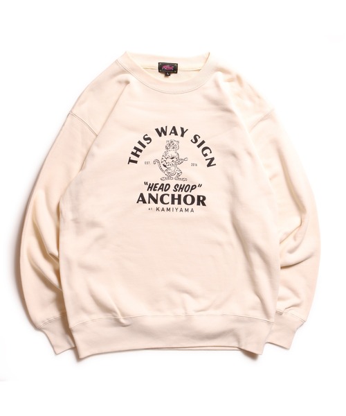 ROTAR(ローター)の「THIS WAY SIGN SWEAT(スウェット・メンズ・ブラック/ナチュラル/グリーン系その他・SMALL/MEDIUM/LARGE/X-LARGE)」の7枚目の写真