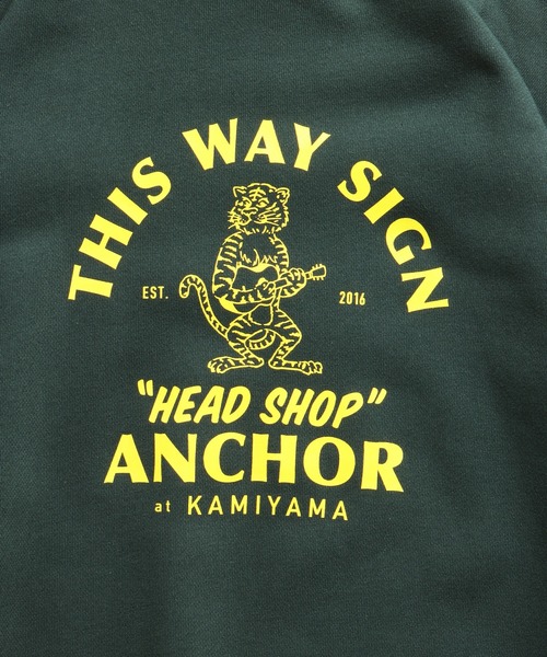ROTAR(ローター)の「THIS WAY SIGN SWEAT(スウェット・メンズ・ブラック/ナチュラル/グリーン系その他・SMALL/MEDIUM/LARGE/X-LARGE)」の8枚目の写真