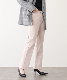 OMNES | TRストレッチ裾スリットパンツ(スラックス)