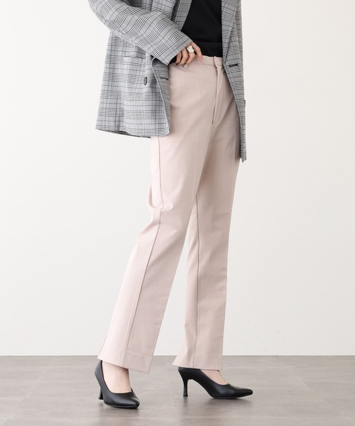 セール】TRストレッチ裾スリットパンツ（スラックス）｜OMNES