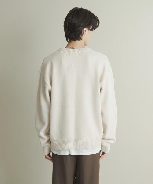 セール】ハリヌキケーブルニットカーディガン（カーディガン/ボレロ