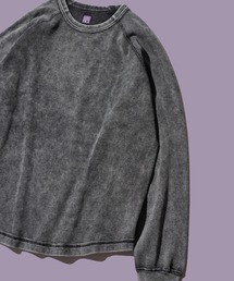 GUNG HO | GUNG HO / ガンホー THERMAL CREWNECK サーマル フェード加工 クルーネック ロングスリーブ(Tシャツ/カットソー)