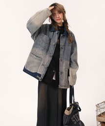 TONE SELECT WEAR（トーンセレクトウェア）の「【URGE：】チャイナディテールデニムジャケット（その他アウター）」
