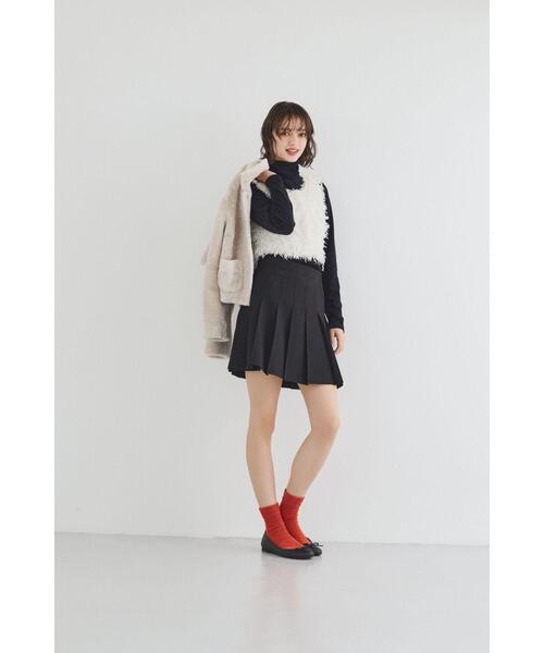 To b. by agnes b.（トゥービーバイアニエスベー）の「アニマルフリーファー ブルゾン（ブルゾン・レディース・グレー系その他・40/36/38）」の8枚目の写真