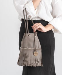 marco masi（マルコマージ）の「【MARCO MASI/マルコ・マージ】巾着　ショルダーバッグ　バケツバッグ　フリンジバッグ（ショルダーバッグ）」