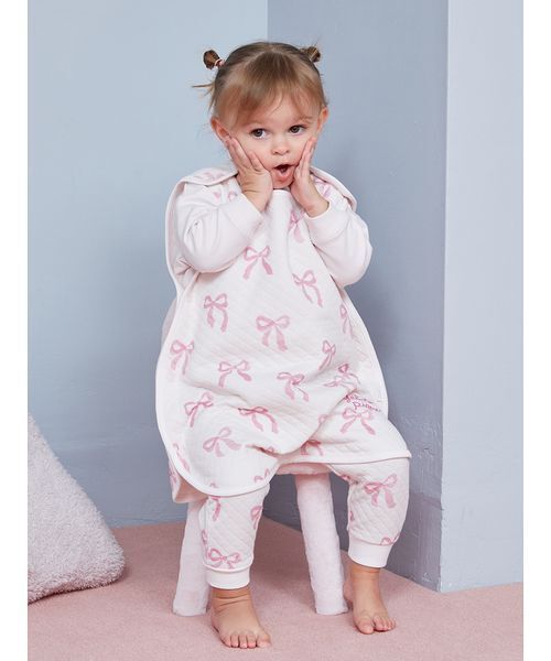 gelato pique（ジェラートピケ）の「【販路限定】【BABY】キルティングスリーパー（その他ベビー用品・キッズ・ピンク/ブルー・FREE）」の4枚目の写真
