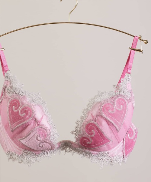 LINGERIEAM(ランジェリアム)の「コケット トリックリフト(D~Eカップ)(ブラジャー・レディース・ピンク/レッド・D65/E70)」の19枚目の写真