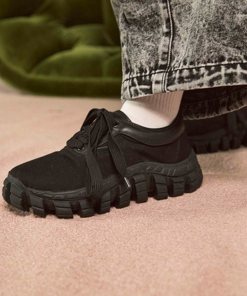 MAISON SPECIAL（メゾンスペシャル）の「《UNISEX》【SPECIAL SHOES FACTORY COLLABORATION】Rattling Sole Authentic Canvas Sneakers/ラトリングソールオーセンティックキャンバススニーカー【MAISON SPECIAL/メゾンスペシャル】（スニーカー・メンズ・マルチ/ブラック・28.5/25.5/26.5/27.5）」の9枚目の写真