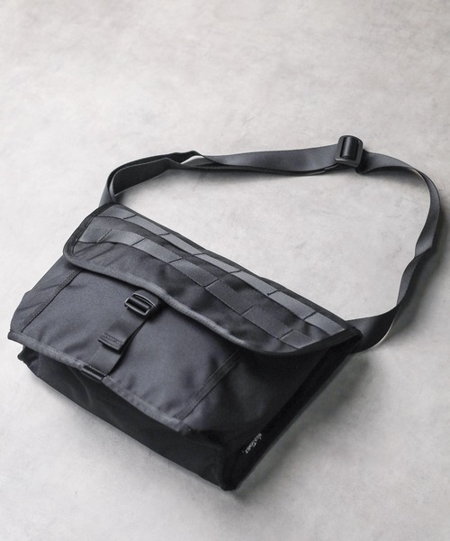 ARCHIVER(アーカイバ)の「【RES】【WILD THINGS】CORDURA Messenger Bag Mini(メッセンジャーバッグ・メンズ・ブラック・FREE)」の1枚目の写真