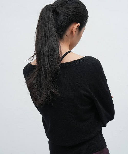 GENERAL IDEA(ジェネラルアイデア)の「【GENERAL IDEA】レイヤードラップカーディガンセット / LAYERED WRAP CARDIGAN SET(カーディガン/ボレロ・レディース・グレー/ブラック/ピンク・L/M/S)」の15枚目の写真