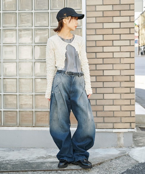 ice cotton short cardigan（カーディガン/ボレロ）｜OPEN SESAME CLUB