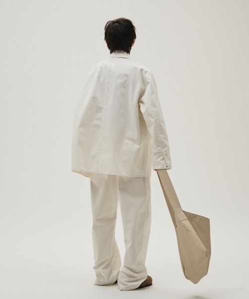 TODAYFUL（トゥデイフル）の「TODAYFUL　Boyfriend Cotton Jacket ボーフレンドコットンジャケット/12610102（その他アウター・レディース・ホワイト/ブラック・36）」の13枚目の写真