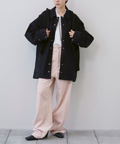 TODAYFUL（トゥデイフル）の「TODAYFUL　Boyfriend Cotton Jacket ボーフレンドコットンジャケット/12610102（その他アウター・レディース・ホワイト/ブラック・36）」の11枚目の写真