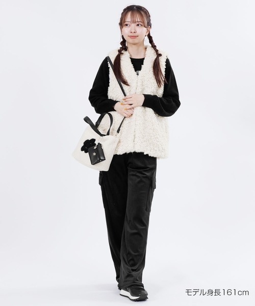 セール】ベロアカーゴ パンツ（カーゴパンツ）｜MARY QUANT（マリー