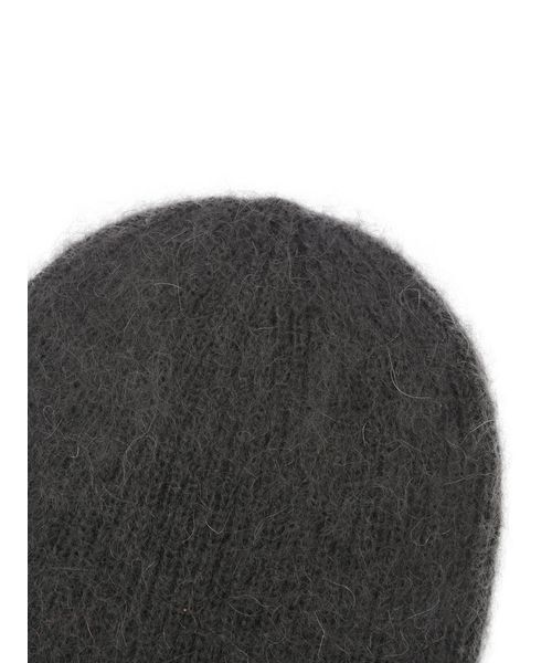 Mila Owen（ミラオーウェン）の「M刺繍ニット帽（ニットキャップ/ビーニー・レディース・レッド/ピンク/チャコールグレー/アイボリー/ライトブルー・F）」の8枚目の写真