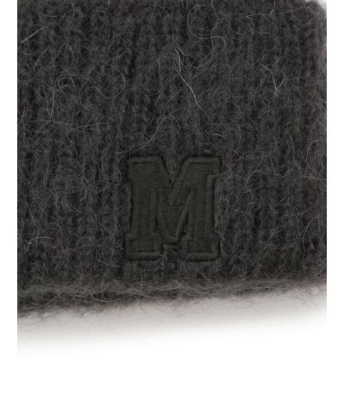 Mila Owen（ミラオーウェン）の「M刺繍ニット帽（ニットキャップ/ビーニー・レディース・レッド/ピンク/チャコールグレー/アイボリー/ライトブルー・F）」の10枚目の写真