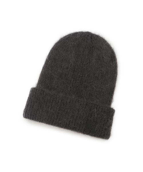 Mila Owen（ミラオーウェン）の「M刺繍ニット帽（ニットキャップ/ビーニー・レディース・レッド/ピンク/チャコールグレー/アイボリー/ライトブルー・F）」の12枚目の写真