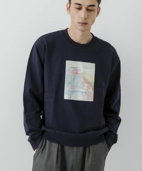 URBAN RESEARCH（アーバンリサーチ）の「URBAN RESEARCH iD　Francis Cadell F Sweat（スウェット・メンズ・グレー/ネイビー・MEDIUM/LARGE）」の3枚目の写真