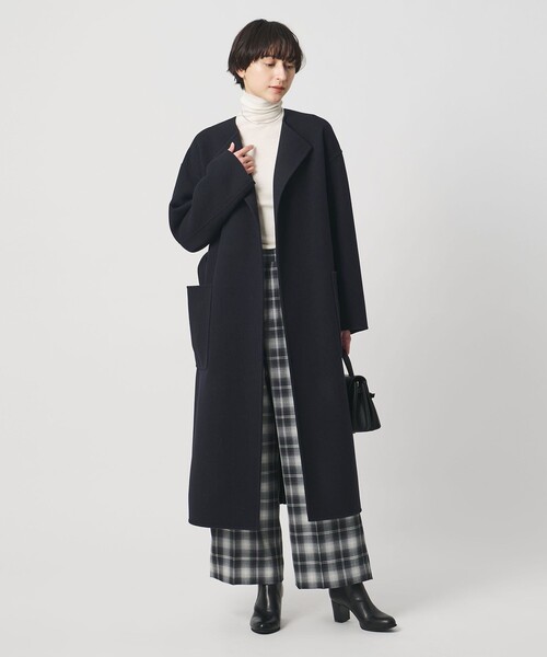 セール】ウール リバー ロング コート（その他アウター）｜UNITED