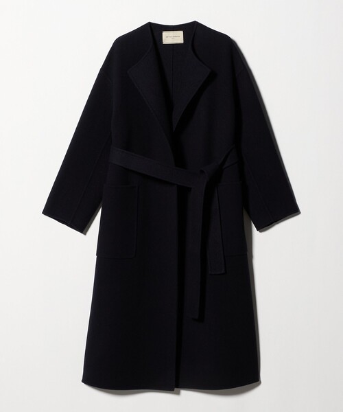 UNITED ARROWS（ユナイテッドアローズ）の「ウール リバー ロング コート（その他アウター・レディース・ダークブラウン/ネイビー・38/36）」の21枚目の写真