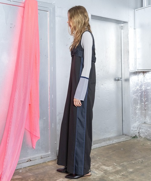 AULA AILA(アウラアイラ)の「オフセンターリブニット(ニット/セーター・レディース・ブラック/グレー/グリーン/ピンク・0)」の19枚目の写真