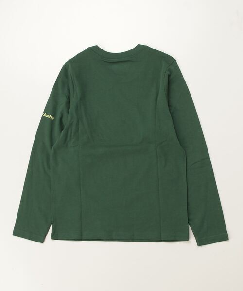 Columbia（コロンビア）の「コロンビア  ドブソンパスロングスリーブグラフィックTシャツ（Tシャツ/カットソー・キッズ・ダークグリーン/ネイビー・J/XS/J/M/J/L/J/S）」の3枚目の写真