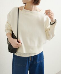 Omekashi | レースビスチェ×ニットセット(ニット/セーター)