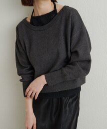 Omekashi | レースビスチェ×ニットセット(ニット/セーター)