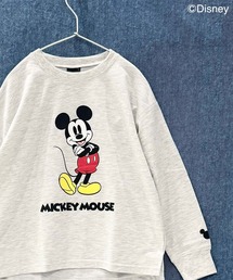 Disney（ディズニー）の「【Disney / ディズニー】キャラクターグラフィック オーバーサイズスウェット 綿タッチミニ裏毛 長袖 キッズ（スウェット）」