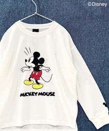 SHISKY（シスキー）の「【Disney / ディズニー】キャラクターグラフィック オーバーサイズスウェット 綿タッチミニ裏毛 長袖 キッズ（スウェット）」