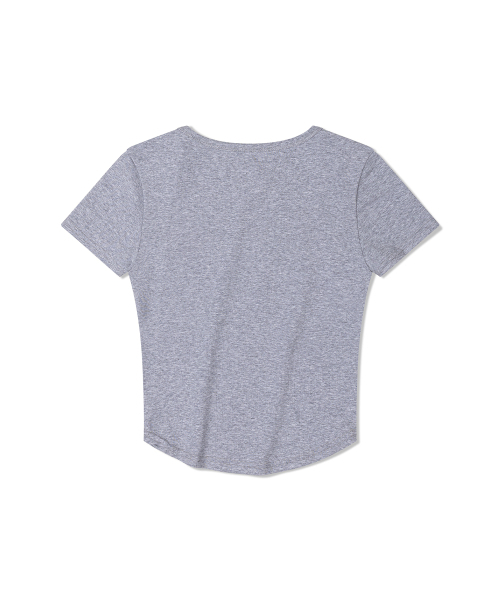 MOAA(モア)の「スクエアネックショートスリーブ(グレー)(Tシャツ/カットソー・レディース・その他・SMALL/MEDIUM)」の3枚目の写真