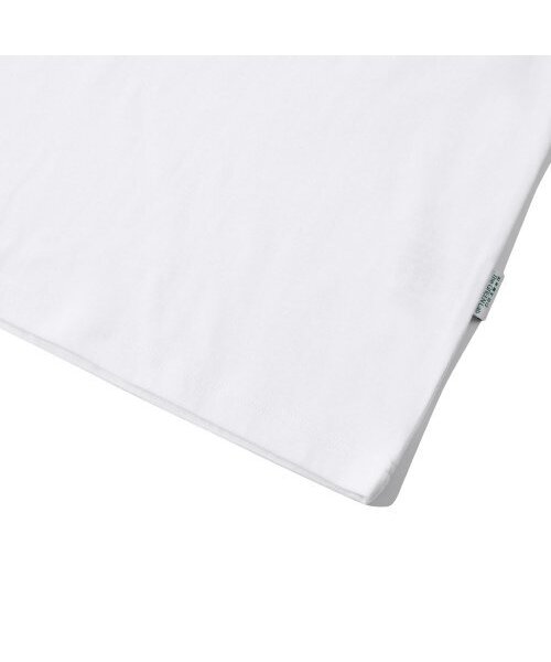 THE GREEN LAB（ザグリーンラボ）の「ティジエル バケットハットモール 半袖Tシャツ [ホワイト-ピンクグラフィック]（Tシャツ/カットソー・メンズ・その他・SMALL/MEDIUM/LARGE）」の4枚目の写真