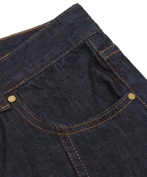 TRILLION(トリリオン)の「ウォッシュステッチデニムパンツ(INDIGO)(デニムパンツ・レディース・その他・MEDIUM/LARGE/X-LARGE)」の5枚目の写真