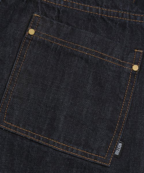 TRILLION(トリリオン)の「ウォッシュステッチデニムパンツ(INDIGO)(デニムパンツ・レディース・その他・MEDIUM/LARGE/X-LARGE)」の7枚目の写真