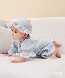 Rosemadame（ローズマダム）の「リブ× レース ベビー退院着セット（ベビーギフト）」