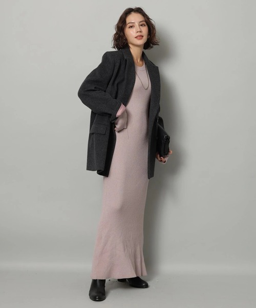 ラメニットロングワンピース（ワンピース）｜Arpege story