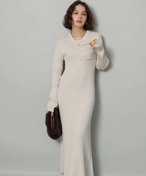 アルページュストーリー ラメニットロングワンピース ラメニットロングワンピース | ワンピース | Arpege story