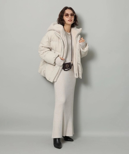 ラメニットワンピース新品アルページュストーリー ラメニットロングワンピース | ワンピース | Arpege story