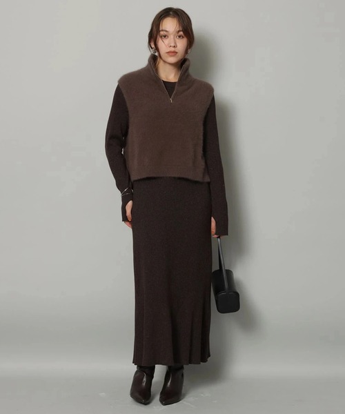 ラメニットロングワンピース（ワンピース）｜Arpege story