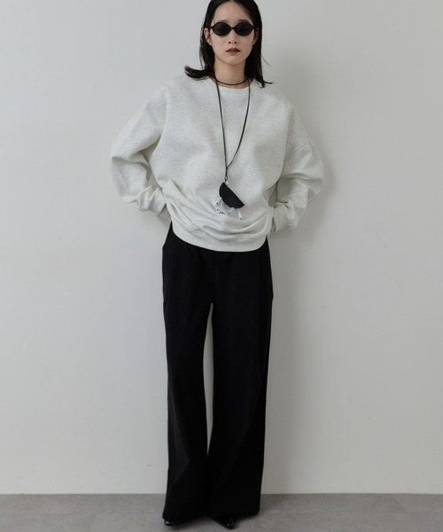 HANNE（アン）の「コーデュロイタックパンツ（その他パンツ・レディース・アイボリー/ブラック/ネイビー・S/M）」の18枚目の写真