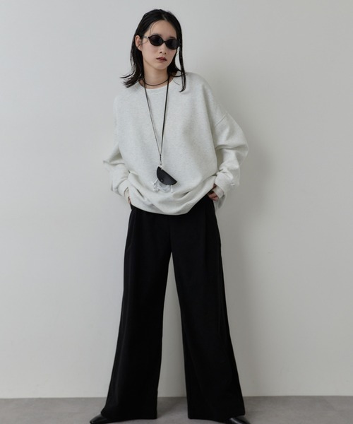 HANNE（アン）の「コーデュロイタックパンツ（その他パンツ・レディース・アイボリー/ブラック/ネイビー・S/M）」の17枚目の写真